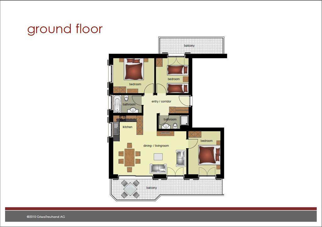 Apartment Apartment Alpha - Griwa Rent Ag