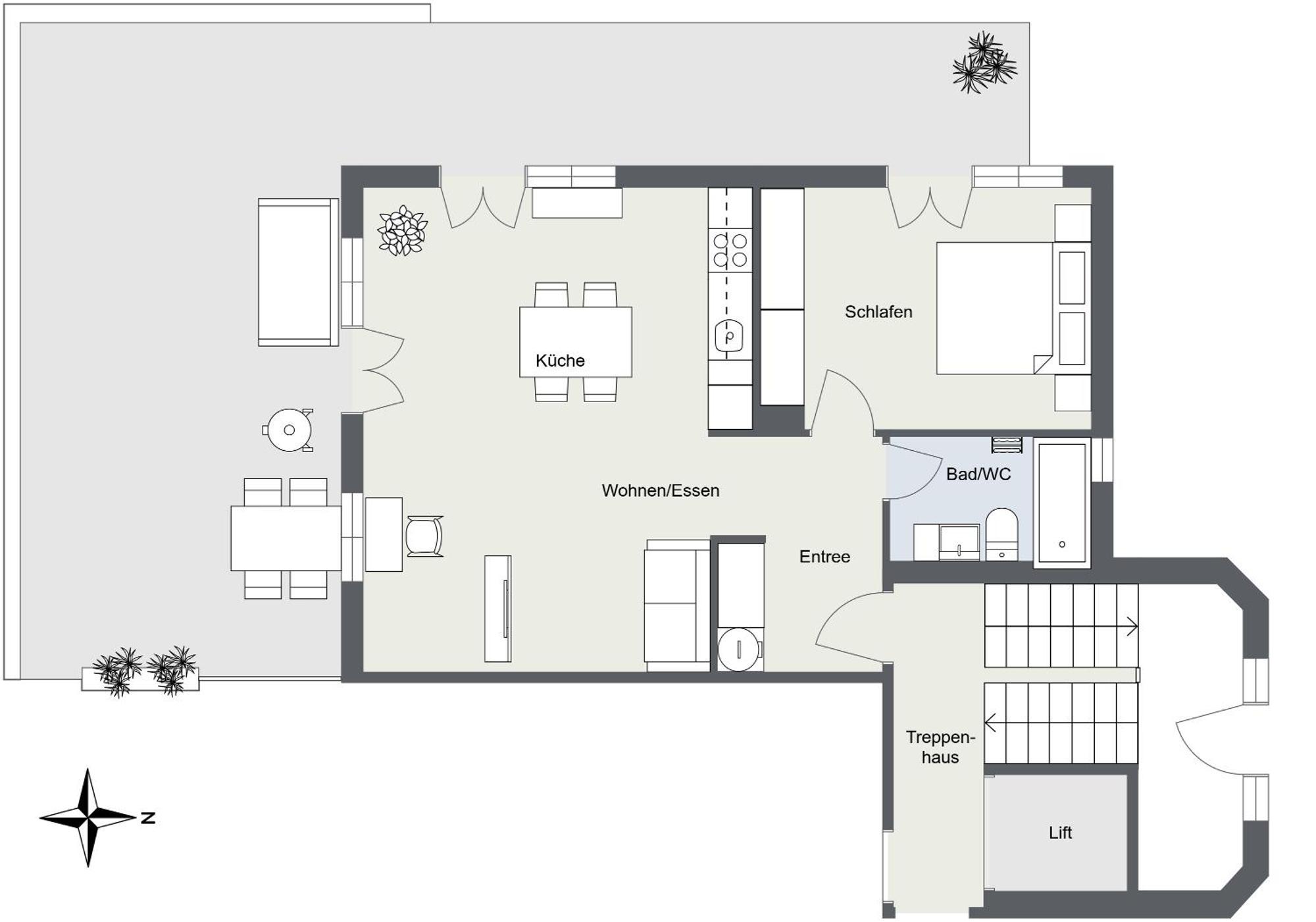 Homely - Naehe Terminal Apartment Grindelwald