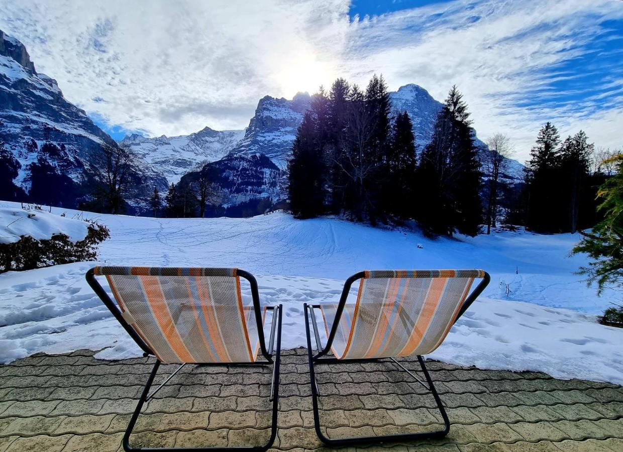 Mom - Alpine Boutique Apartments, Gletscher, Eiger View Terrace Grindelwald