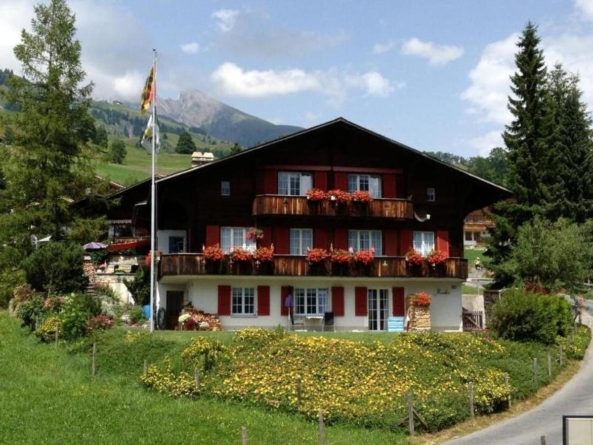 Apartment Chalet Mislin, Direkte Bergsicht *