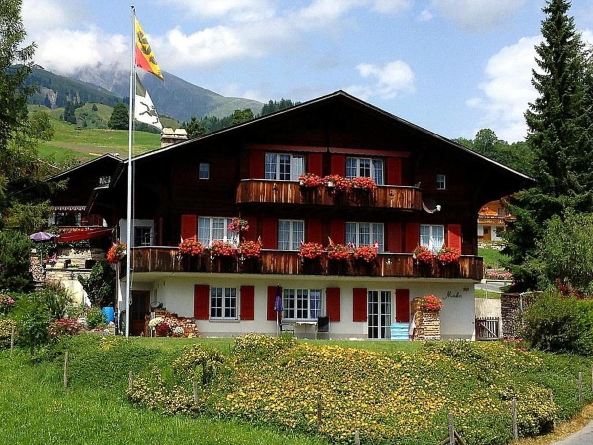 Apartment Chalet Mislin, Direkte Bergsicht