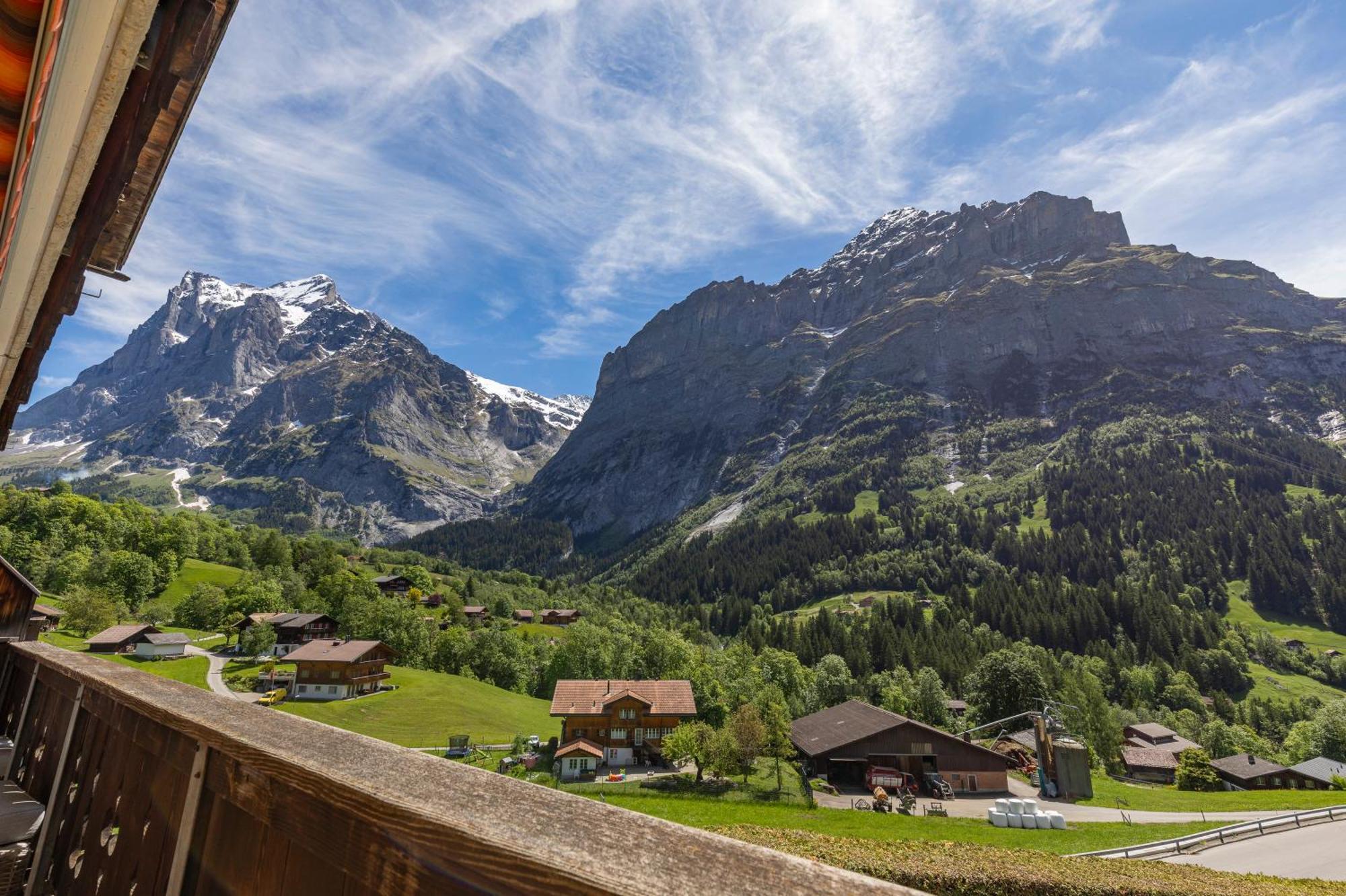 Bärefalli Eiger Panorama